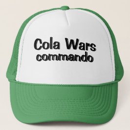 Mannen Sportkleding Baseball Novelty COLA WARS COM Trucker Pet