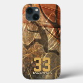 mannen sportslak dunk basketbal Case-Mate iPhone case (Achterkant)
