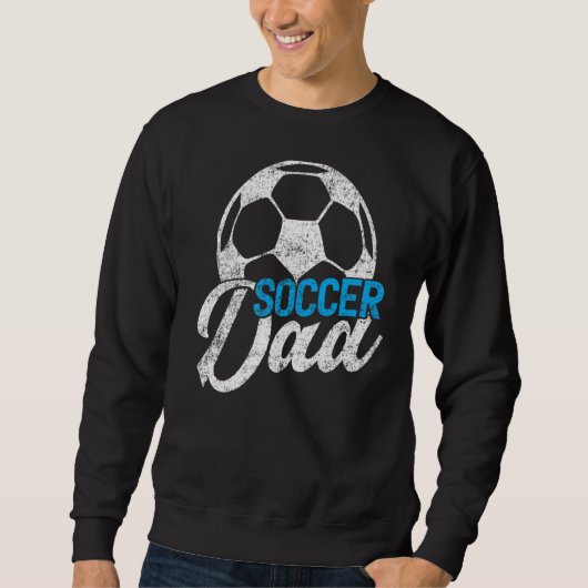 Mannen sportsport Voetbal Vaderdag Trui (Voorkant)