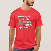 Mannen Sportswear Gift BULL HEROES VERSCHIJNEN T-shirt (Voorkant)