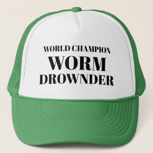 Mannen Sportswear Vissen WORM DROWNDER Lucky Trucker Pet