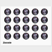 Mannen Squad The Squad Prestatieontwerp Ronde Sticker (Vel)
