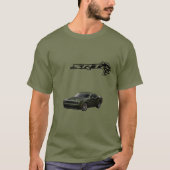 Mannen SRT Hellcat T-shirt – Dodge Challenger Musc (Voorkant)