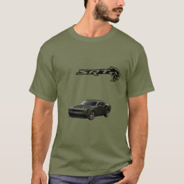 Mannen SRT Hellcat T-shirt – Dodge Challenger Musc