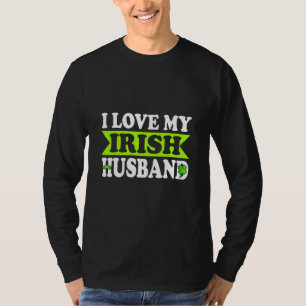Mannen St Paddys Irish Saint Patricks Day I Love M T-shirt