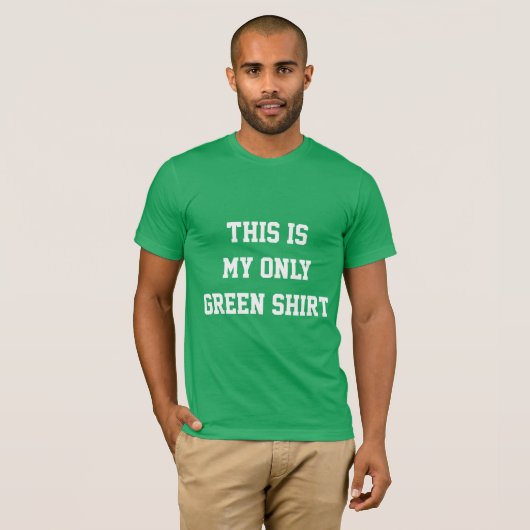 Mannen St. Patricks T-Shirt (Voorkant volledig)