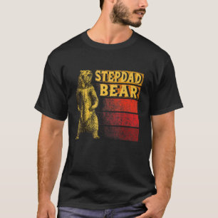 Mannen Stepdad Beer Vintage Retro T-shirt