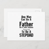 Mannen Stepdad Gift Dads Stepdad Grandpa Briefkaart (Voorkant / Achterkant)