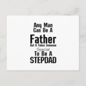 Mannen Stepdad Gift Dads Stepdad Grandpa Briefkaart (Voorkant)