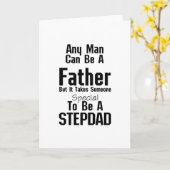 Mannen Stepdad Gift Dads Stepdad Grandpa Kaart (Gele Bloem)