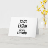 Mannen Stepdad Gift Dads Stepdad Grandpa Kaart (Gele Bloem)