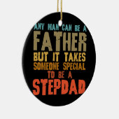 Mannen Stepdad Gifts van Daughter Son Stepdochter Keramisch Ornament (Rechts)