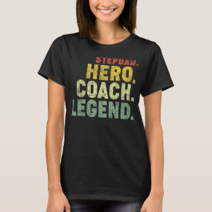 Mannen Stepdad Hero Coach Legend  Stepdad Fat T-shirt