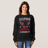 Mannen Stepdad Je bent bijna net als ik Amerikaans Trui (Voorkant volledig)
