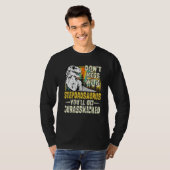 Mannen Stepdad Rex Saurus Papasaurus Dinosaurus Ma T-shirt (Voorkant volledig)