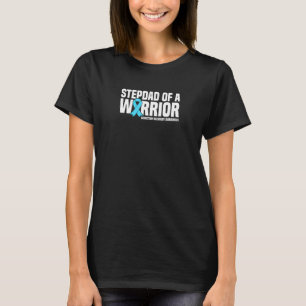Mannen Stepdad van een Warrior Addication Recovery T-shirt