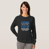 Mannen Stepdads zijn beter dan echte pap. T-shirt (Voorkant volledig)