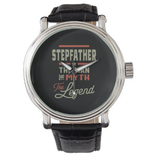 Mannen stiefvader van het Man de mythe de legende Horloge