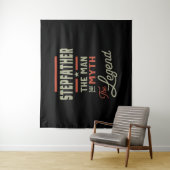 Mannen stiefvader van het Man de mythe de legende Wandkleed (In situ)