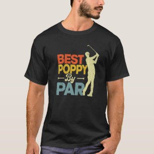 Mannen  stijl Beste oppepper van Par Golf vaders T-shirt