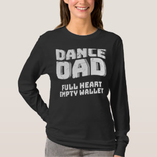 Mannen stijldanser Vaderdag T-shirt