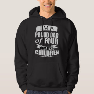Mannen Storecastle Trots Pap Van Vier Kinderen Vad Hoodie