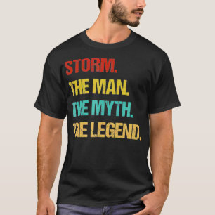 Mannen Storm Het Man van de Mengte de Legende T-shirt