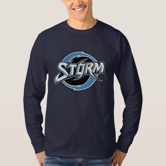 Mannen Storm lange hoes T-shirt (Voorkant)