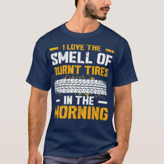 Mannen straat drag racer Ik hou van de geur van ve T-shirt