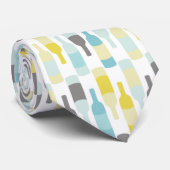 mannen stropdas blauwe wijn (Opgerold)