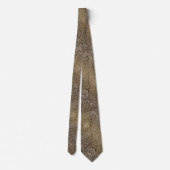 Mannen Stropdas - Brain Coral (Achterkant)