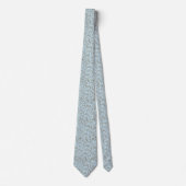 Mannen Stropdas Damask Print (Voorkant)