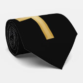 Mannen Stropdas kruisen (Opgerold)