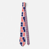 mannen stropdas merica (Voorkant)