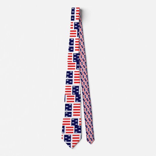 mannen stropdas merica (Voorkant)