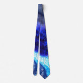 Mannen Stropdas met blauwe fade (Achterkant)