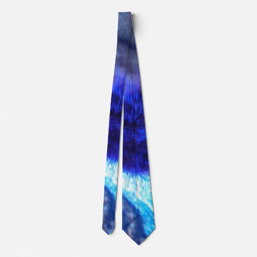 Mannen Stropdas met blauwe fade (Achterkant)