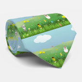 mannen stropdas oostergras (Opgerold)
