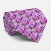Mannen Stropdas Paarse Orchidee Petals (Opgerold)