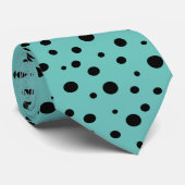 Mannen Stropdas-Polka Dots Stropdas (Opgerold)