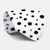 Mannen Stropdas-Polka Dots Stropdas (Opgerold)