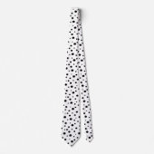Mannen Stropdas-Polka Dots Stropdas (Voorkant)