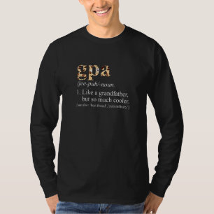 Mannen Stropdas sterven cool gpa als een grootvade T-shirt