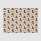 Mannen stropdas tissuepapier (Voorkant)