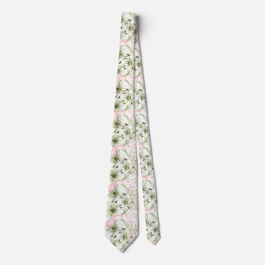 Mannen Stropdas Tropical Palms (Voorkant)