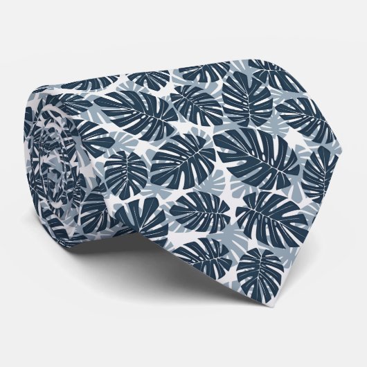 Mannen Stropdas Tropical Palms (Opgerold)