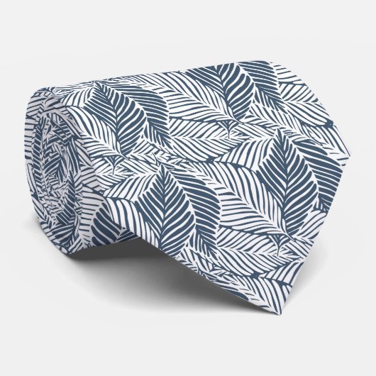 Mannen Stropdas Tropical Palms (Opgerold)