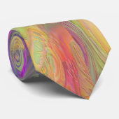 Mannen Stropdas "Tropisch fossiel" (Opgerold)