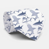 Mannen Stropdas van haaien (Opgerold)