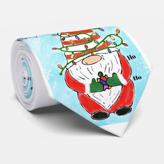 Mannen stropdas voor feestdagen (Opgerold)